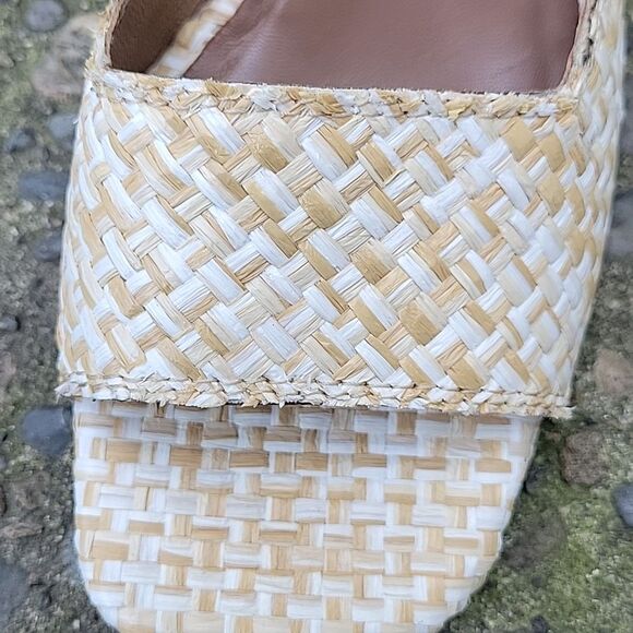 Jeffrey Campell Woven Block Heeled Sandals Size US 9 - Picture 7 of 10